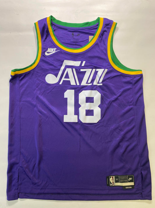 Utah Jazz #18 Truck Robinson Nike Classic NBA Jersey - Mens XL