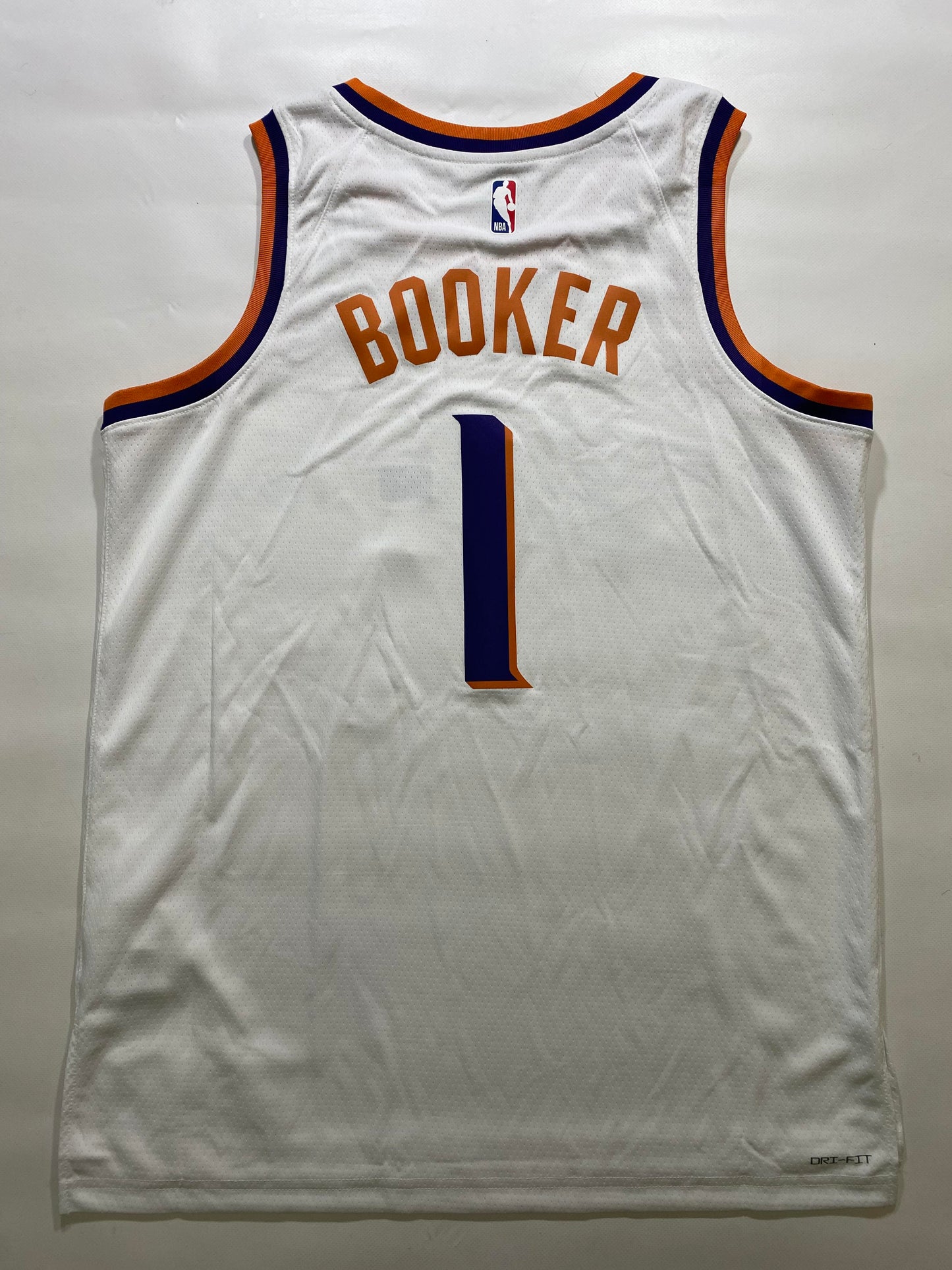 Phoenix Suns #1 Devin Booker Nike Association NBA Jersey - Mens Large