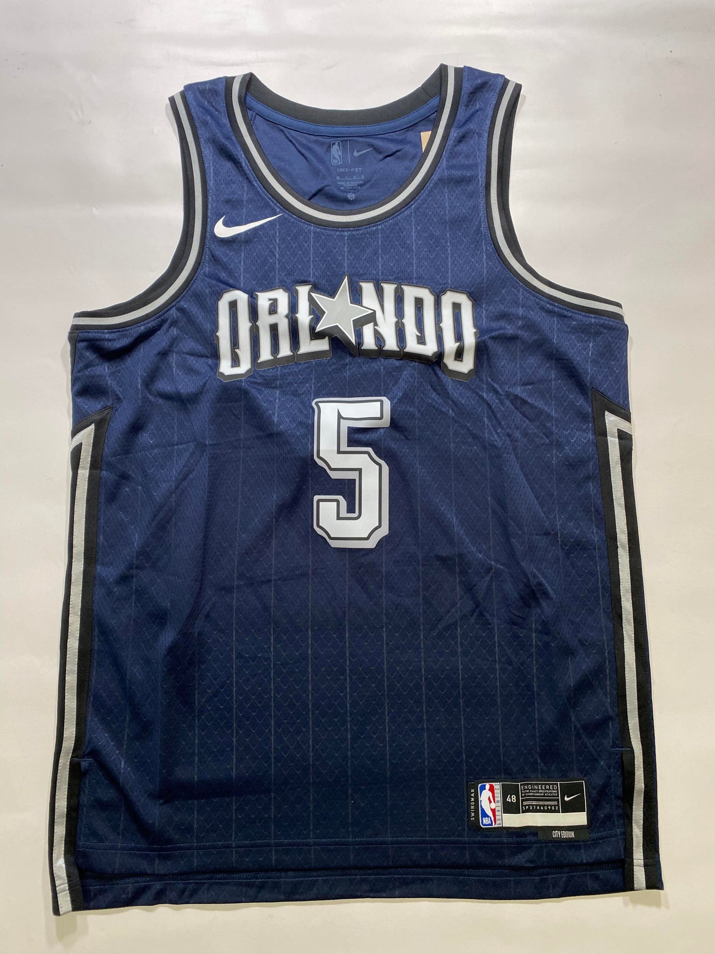 Orlando Magic #5 Paolo Banchero Nike City NBA Jersey - Mens Large