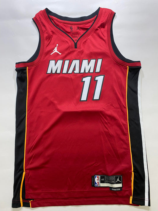 Miami Heat #11 Jaime Jaquez Jr. Nike Statement NBA Jersey - Mens Small