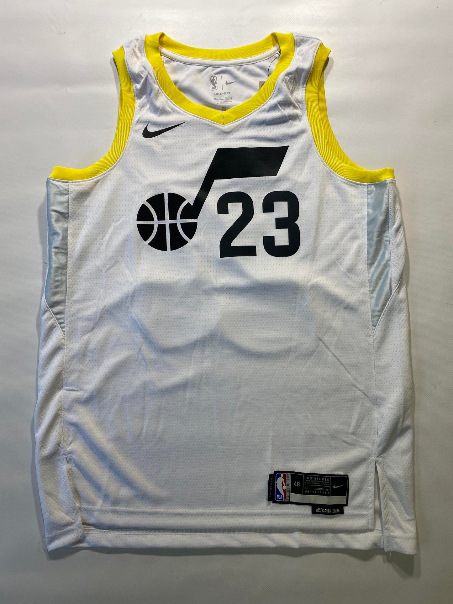 Utah Jazz #23 Lauri Markkanen Nike Association NBA Jersey - Mens Large