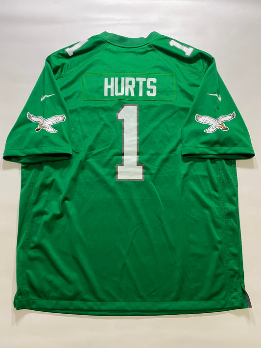 Philadelphia Eagles #1 Jalen Hurts Nike Game Jersey - Mens 2XL