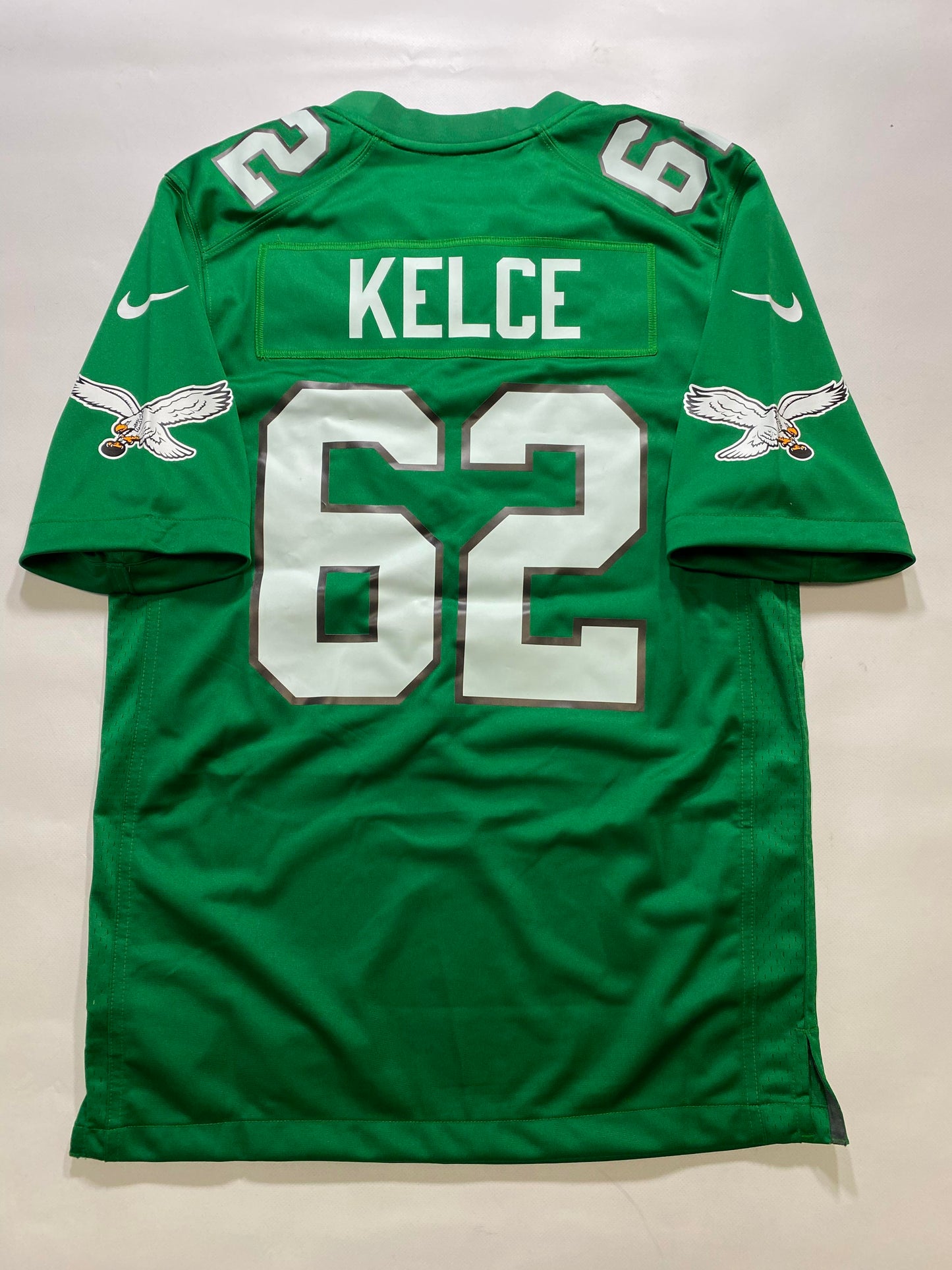 Philadelphia Eagles #62 Jason Kelce Nike Game Jersey - Mens Small