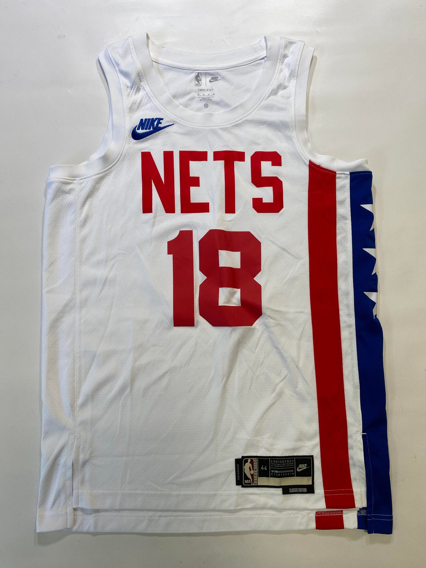 Brooklyn Nets #18 Yuta Watanabe Nike Classic NBA Jersey - Mens Medium