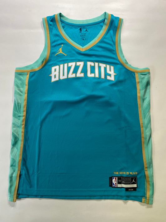 Charlotte Hornets #24 Brandon Miller Nike City NBA Jersey - Mens XL