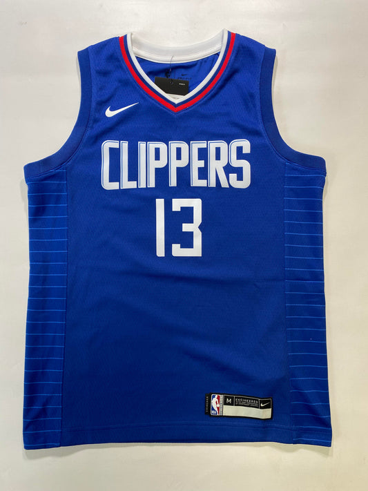 Los Angeles Clippers #13 Paul George Nike Icon NBA Jersey - Youth Medium