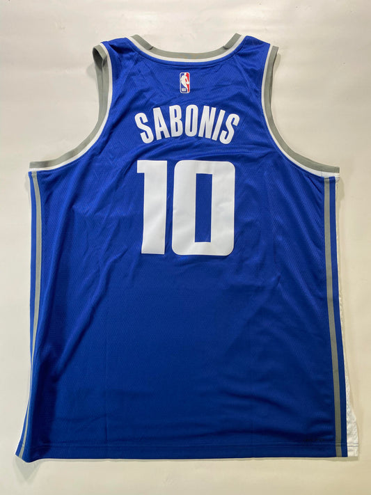 Sacramento Kings #10 Domantas Sabonis Nike City NBA Jersey - Mens XL