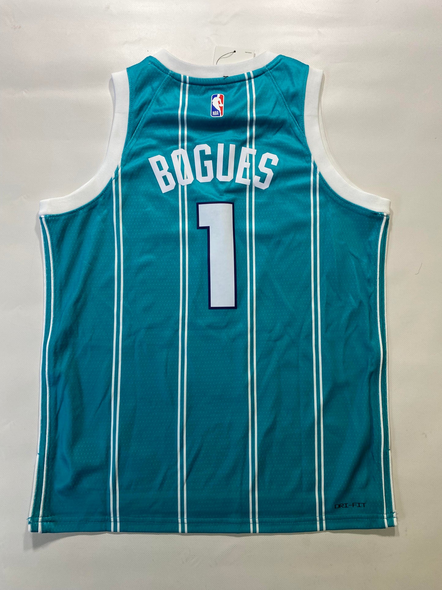 Charlotte Hornets #1 Muggsy Bogues Nike Icon NBA Jersey - Youth Medium