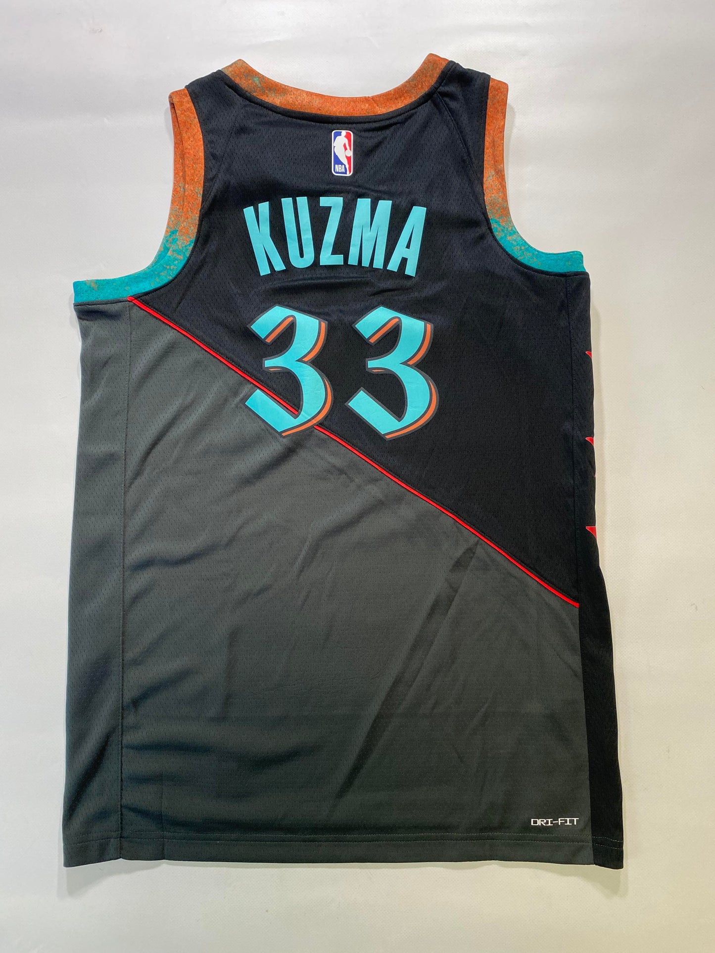 Washington Wizards #33 Kyle Kuzma Nike City NBA Jersey - Mens Small