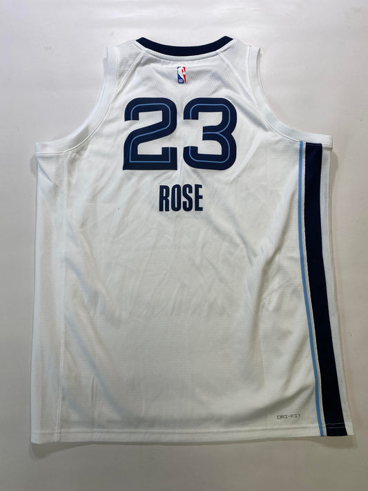 Memphis Grizzlies #23 Derrick Rose Nike Association NBA Jersey - Youth XL