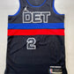 Detroit Pistons #2 Cade Cunningham Nike Statement NBA Jersey - Mens Medium