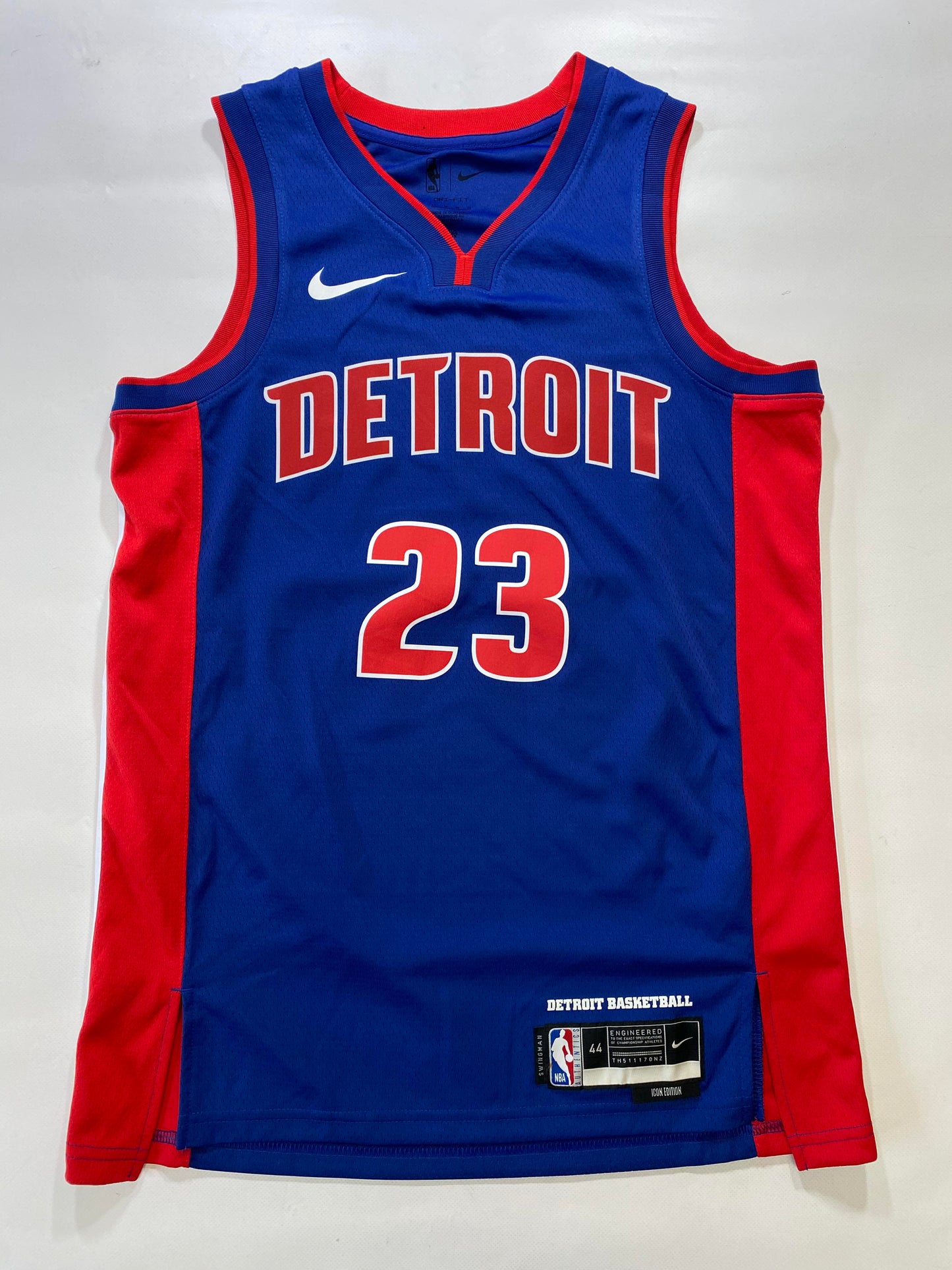 Detroit Pistons #23 Jaden Ivey Nike Icon NBA Jersey - Mens Medium