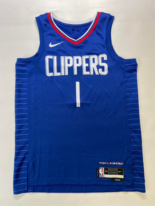 Los Angeles Clippers #1 James Harden Nike Icon NBA Jersey - Mens Medium