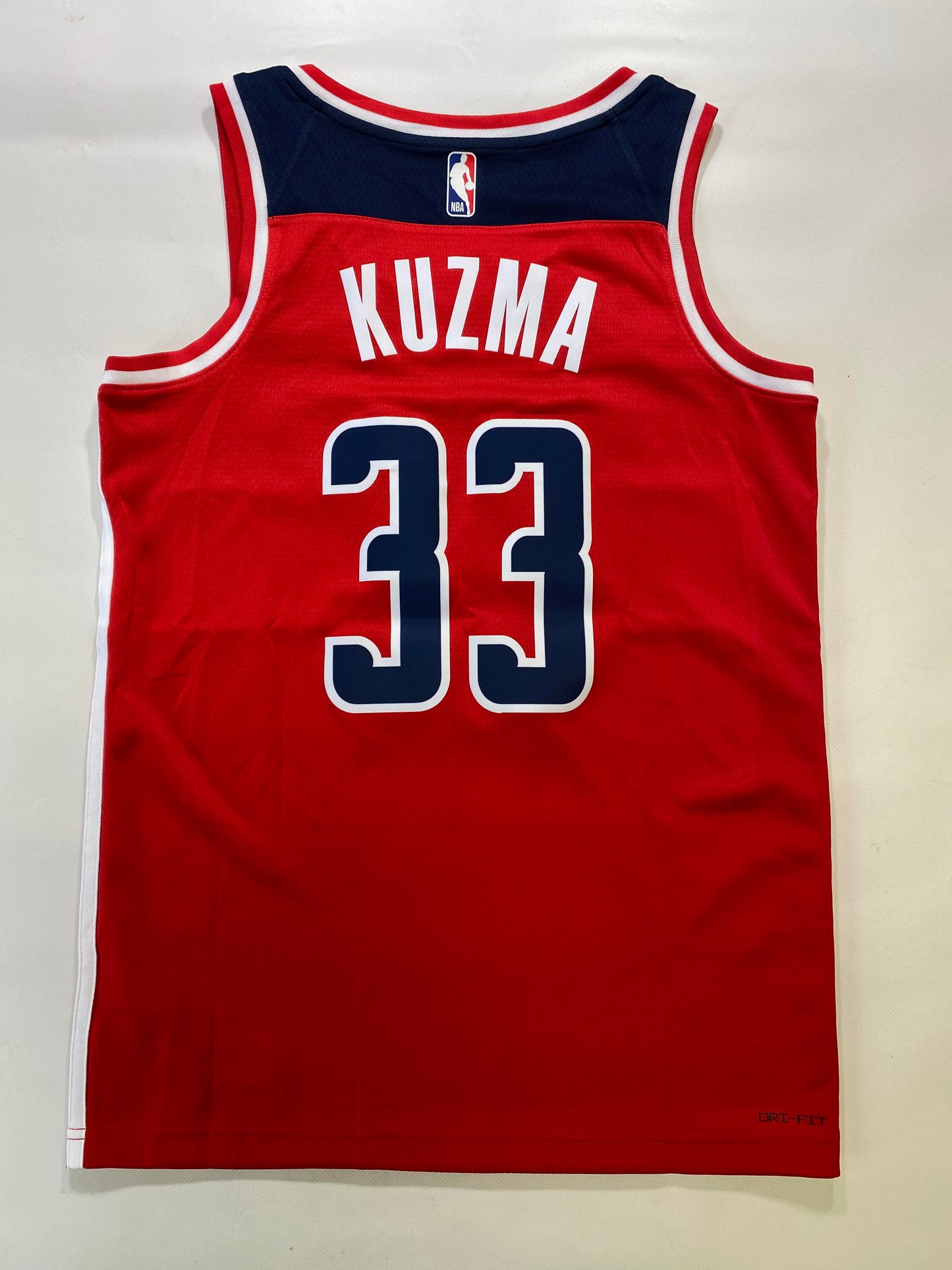 Washington Wizards #33 Kyle Kuzma Nike Icon NBA Jersey - Mens Small