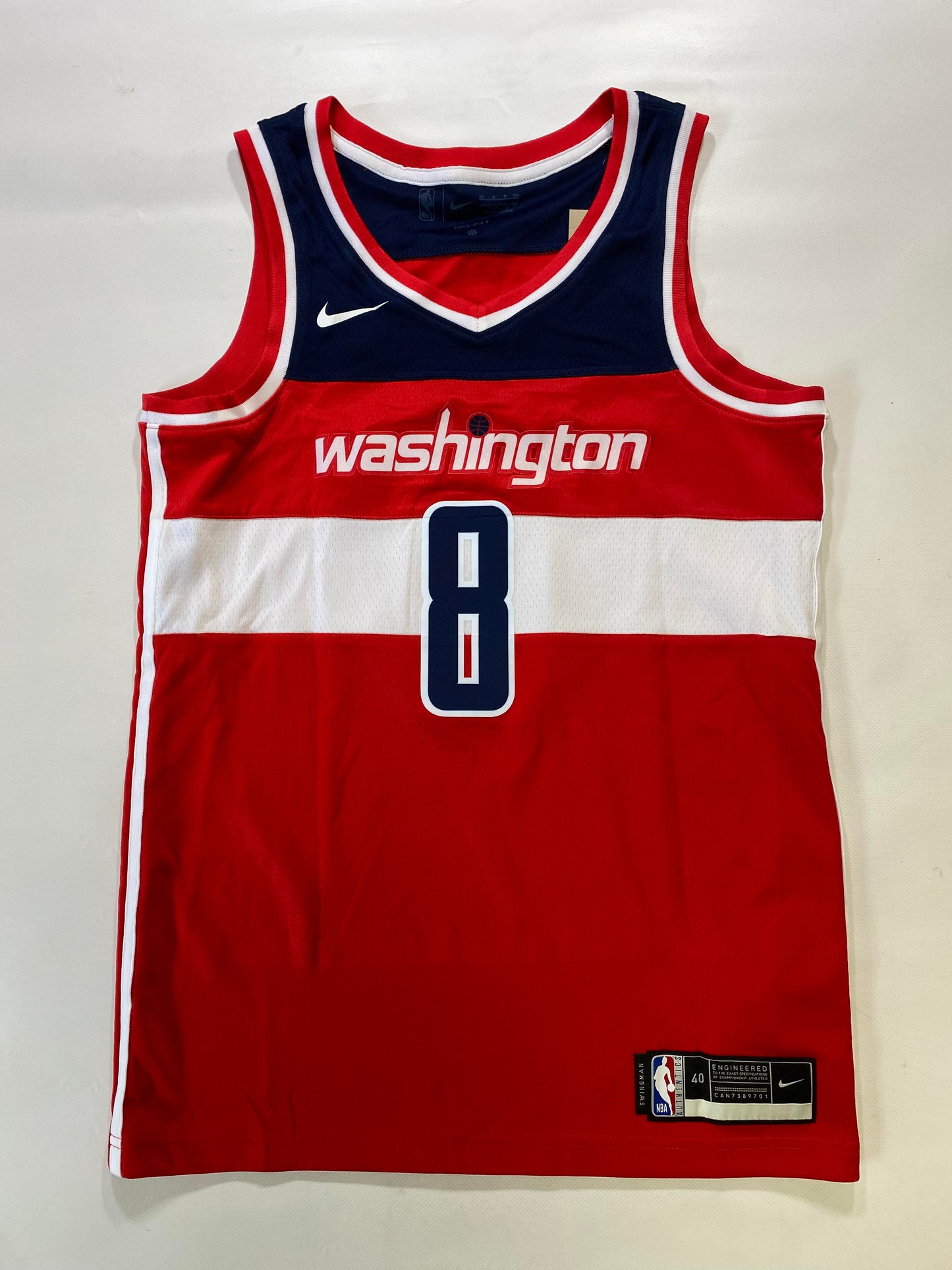 Washington Wizards #8 Deni Avdija Nike Icon NBA Jersey - Mens Small