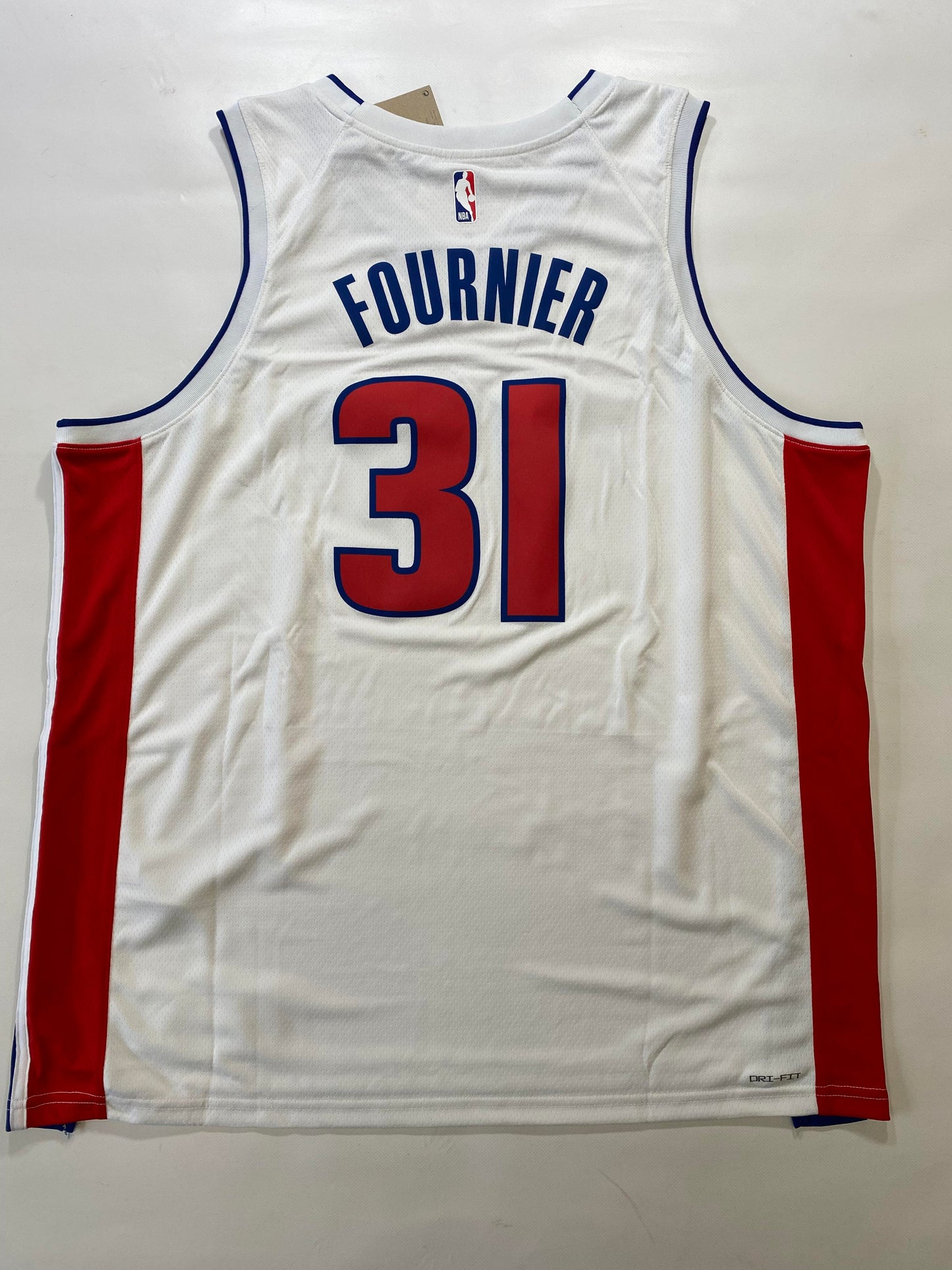 Detroit Pistons #31 Evan Fournier Nike Association NBA Jersey - Mens 3XL