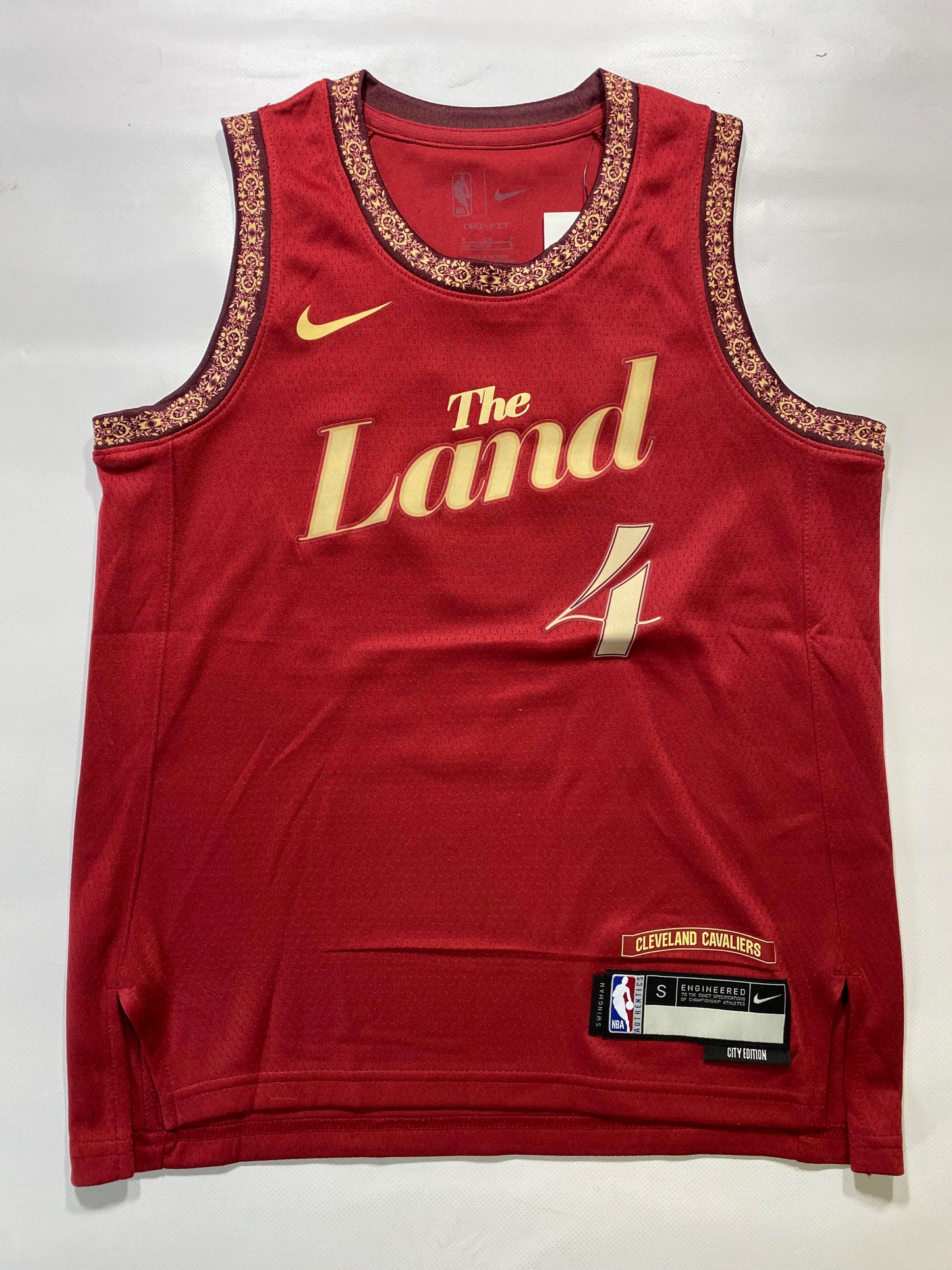 Cleveland Cavaliers #4 Evan Mobley Nike City NBA Jersey - Youth Small