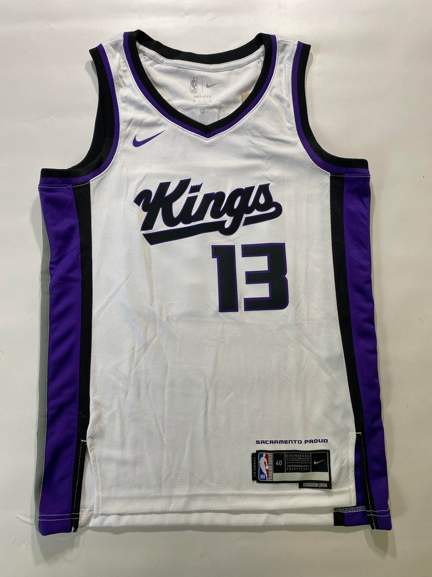 Sacramento Kings #13 Keegan Murray Nike Association NBA Jersey - Mens Small