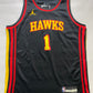 Atlanta Hawks #1 Jalen Johnson Nike Statement NBA Jersey - Youth Large