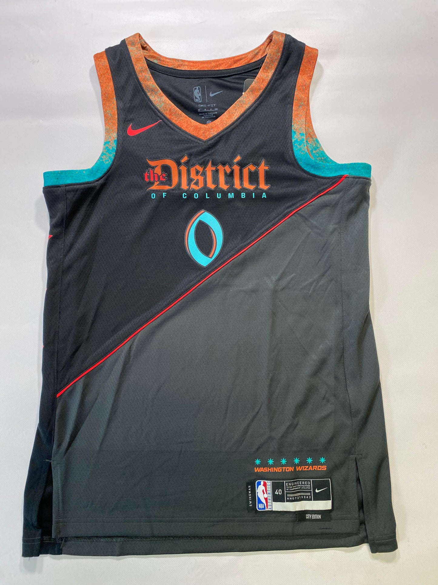 Washington Wizards #0 Bilal Coulibaly Nike City NBA Jersey - Mens Small