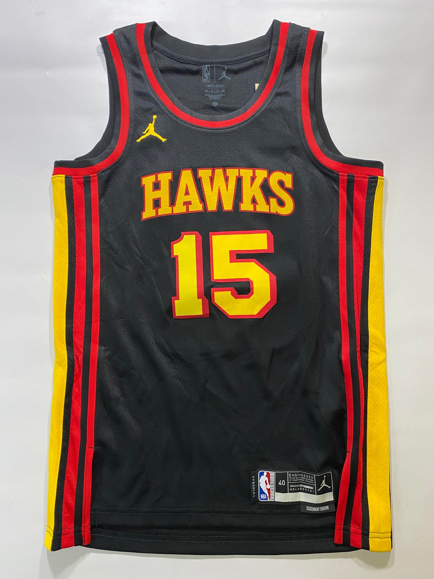 Atlanta Hawks #15 Clint Capela Nike Statement NBA Jersey - Mens Small