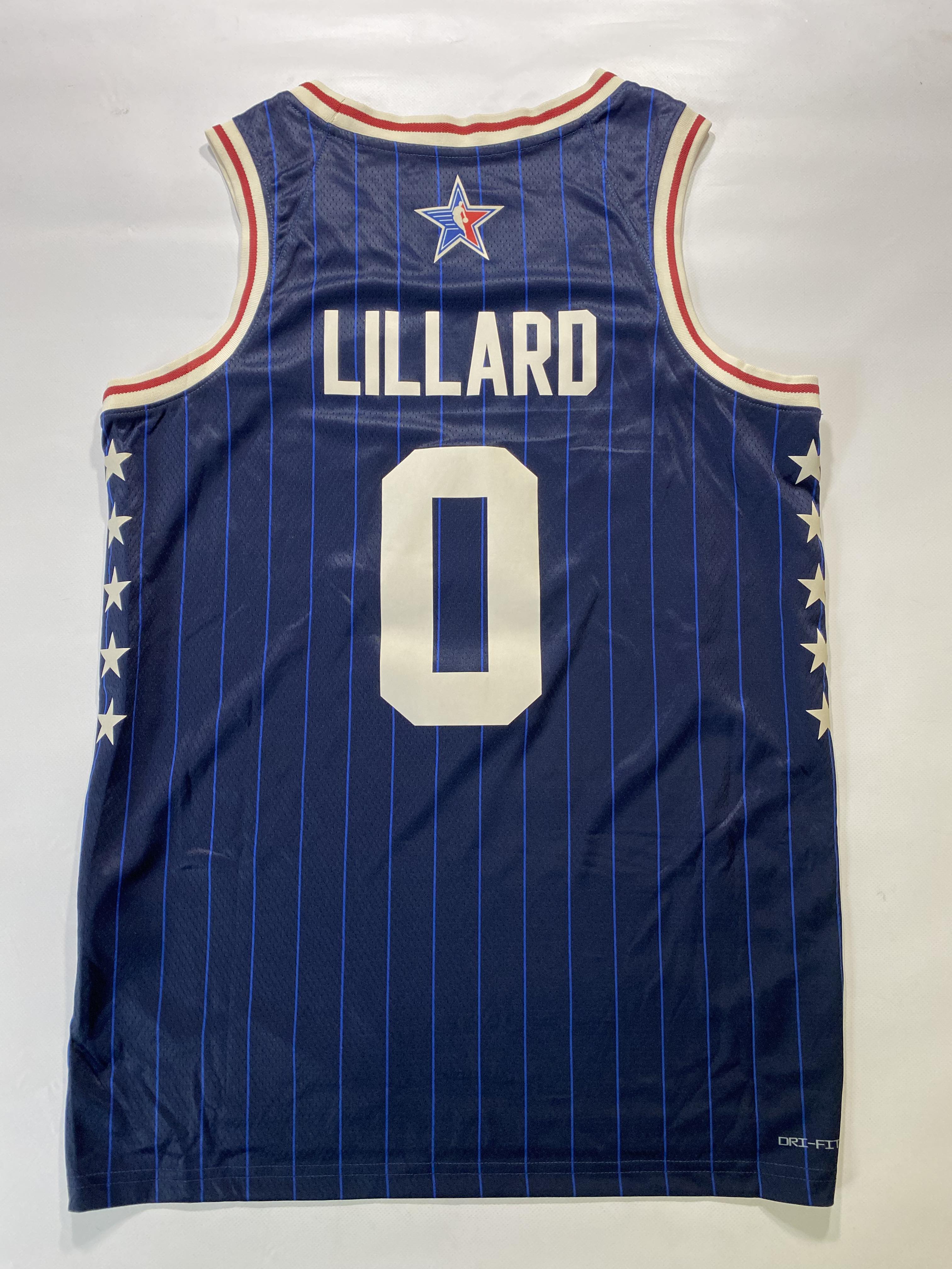 Eastern Conference 0 Damian Lillard Nike All Star NBA Jersey Mens M American Sports Jerseys