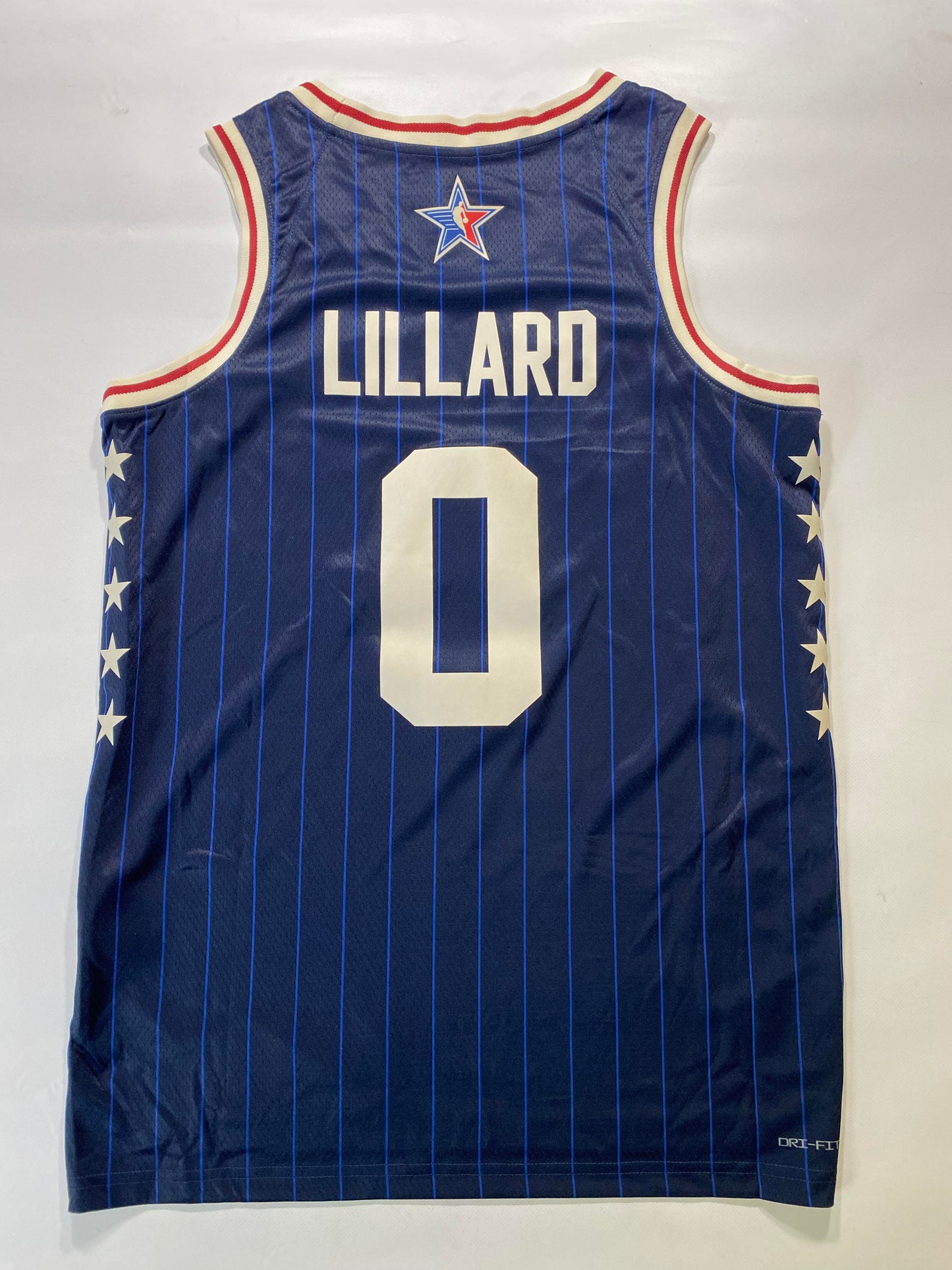 Eastern Conference #0 Damian Lillard Nike All-Star NBA Jersey - Mens Medium