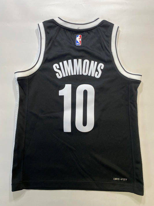 Brooklyn Nets #10 Ben Simmons Nike Icon NBA Jersey - Youth Small