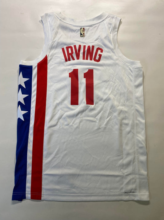 Brooklyn Nets #11 Kyrie Irving Nike Classic NBA Jersey - Mens Medium