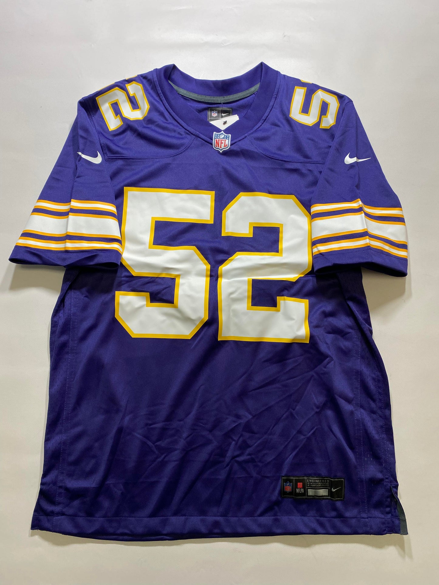 Minnesota Vikings #52 Josh Day Nike Game Jersey - Mens Medium