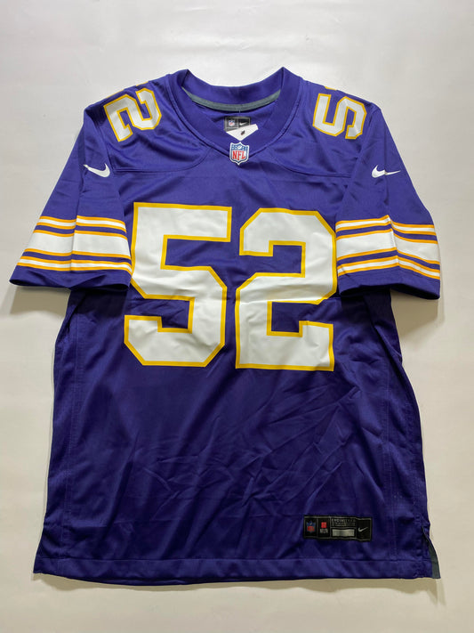 Minnesota Vikings #52 Josh Day Nike Game Jersey - Mens Medium