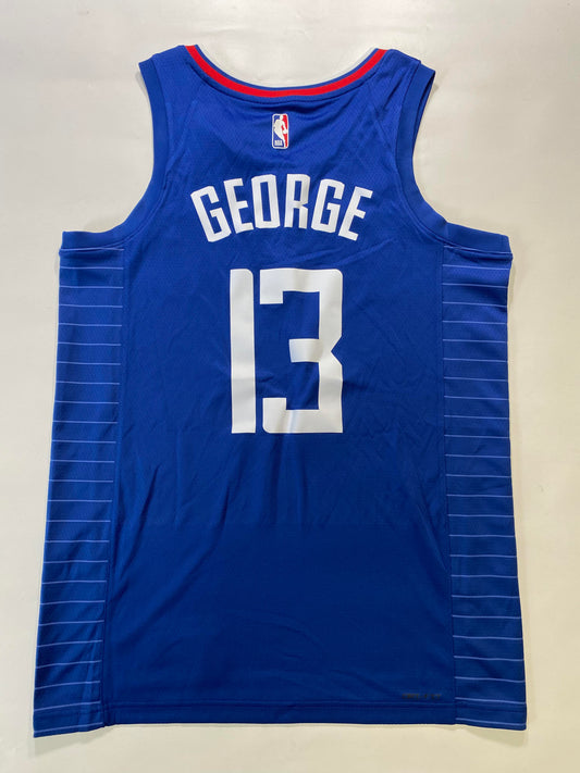 Los Angeles Clippers #13 Paul George Nike Icon NBA Jersey - Mens Medium