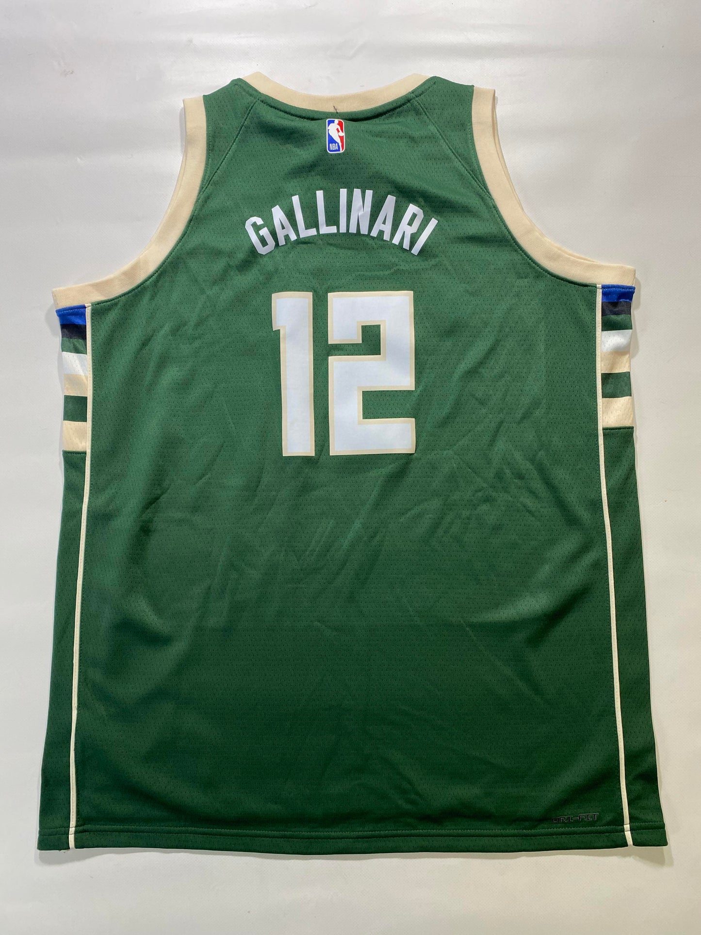 Milwaukee Bucks #12 Danilo Gallinari Nike Icon NBA Jersey - Youth XL