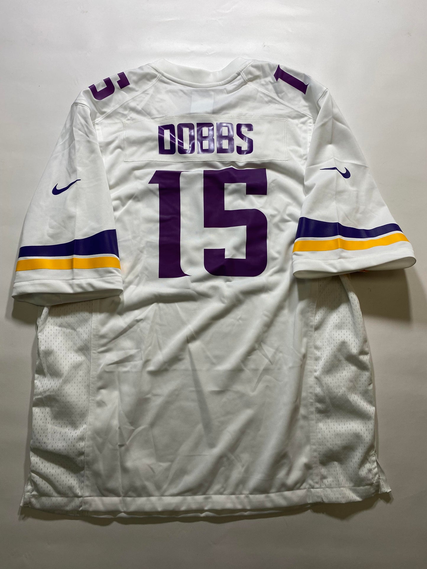 Minnesota Vikings #15 Joshua Dobbs Nike Game Jersey - Mens XL