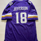 Minnesota Vikings #18 Justin Jefferson Nike Game Jersey - Youth Large