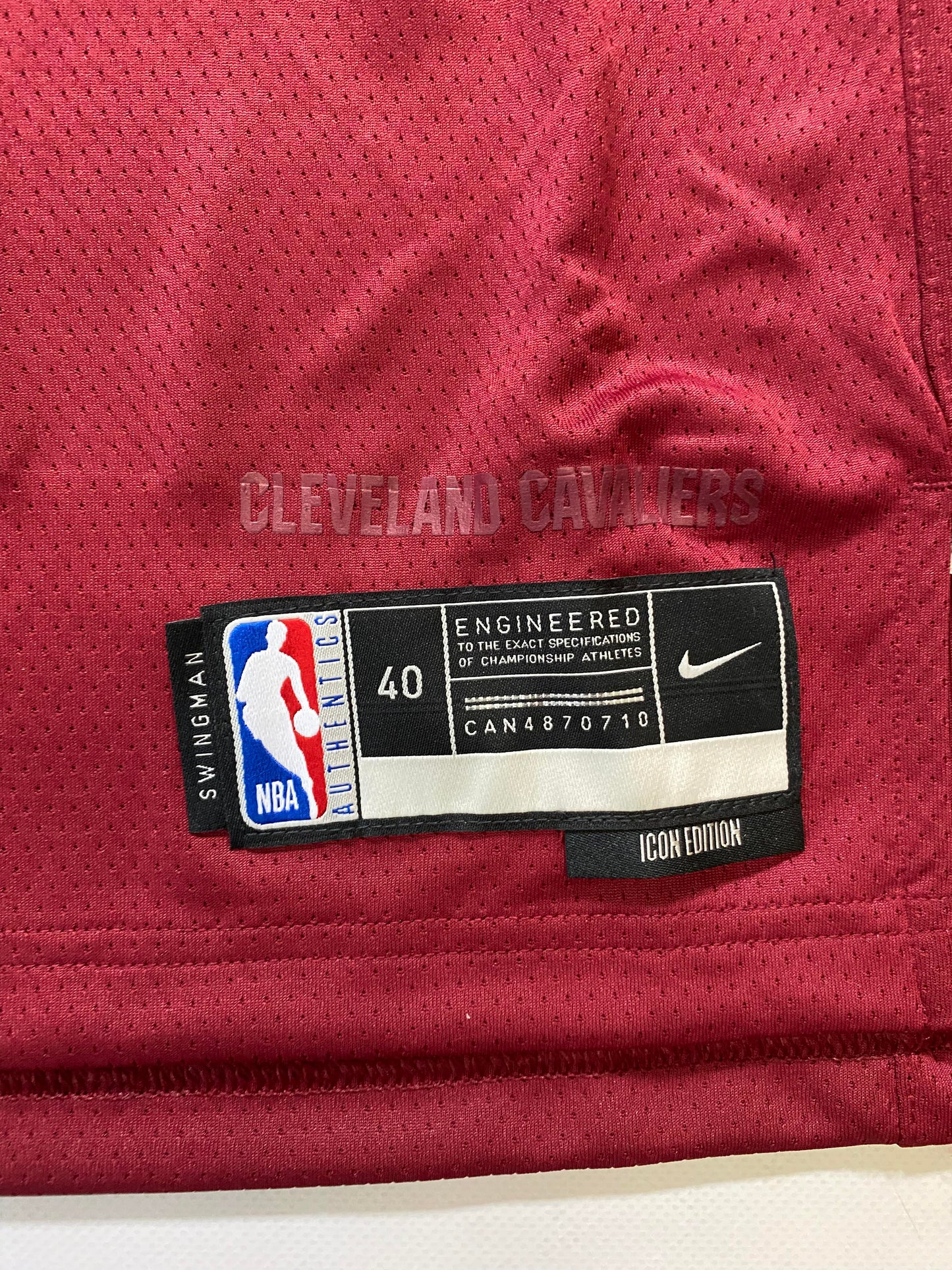 Cleveland Cavaliers Nike City NBA Jersey - Mens Small