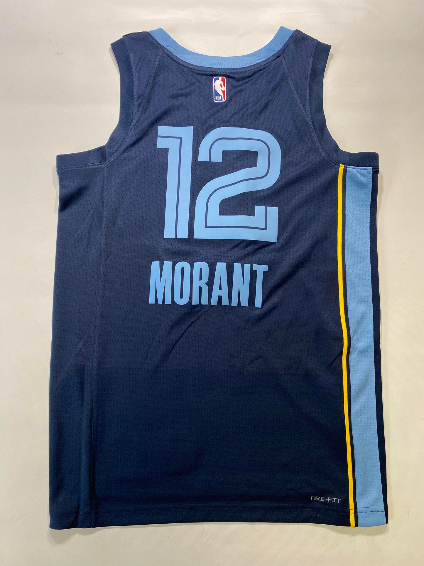 Memphis Grizzlies #12 Ja Morant Nike Icon NBA Jersey - Mens Small