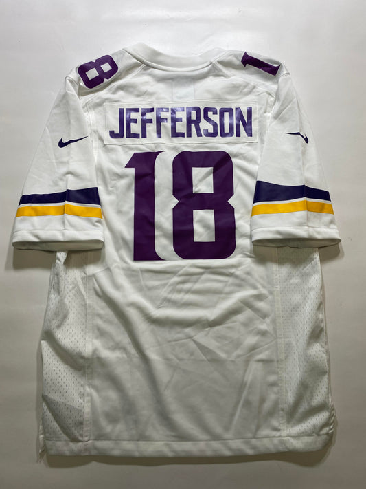 Minnesota Vikings #18 Justin Jefferson Nike Game Jersey - Youth XL