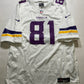 Minnesota Vikings #81 Robert Rodriguez Nike Game Jersey - Mens Large