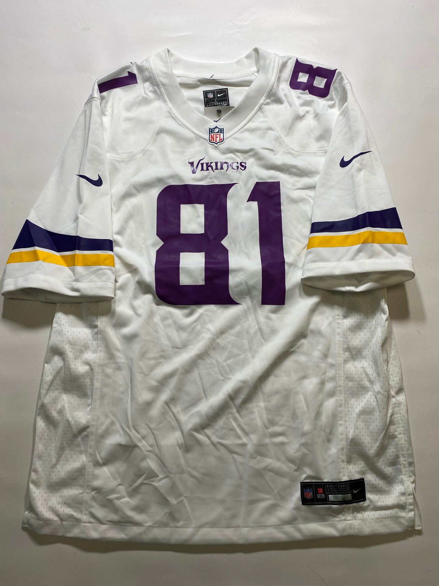 Minnesota Vikings #81 Robert Rodriguez Nike Game Jersey - Mens Large