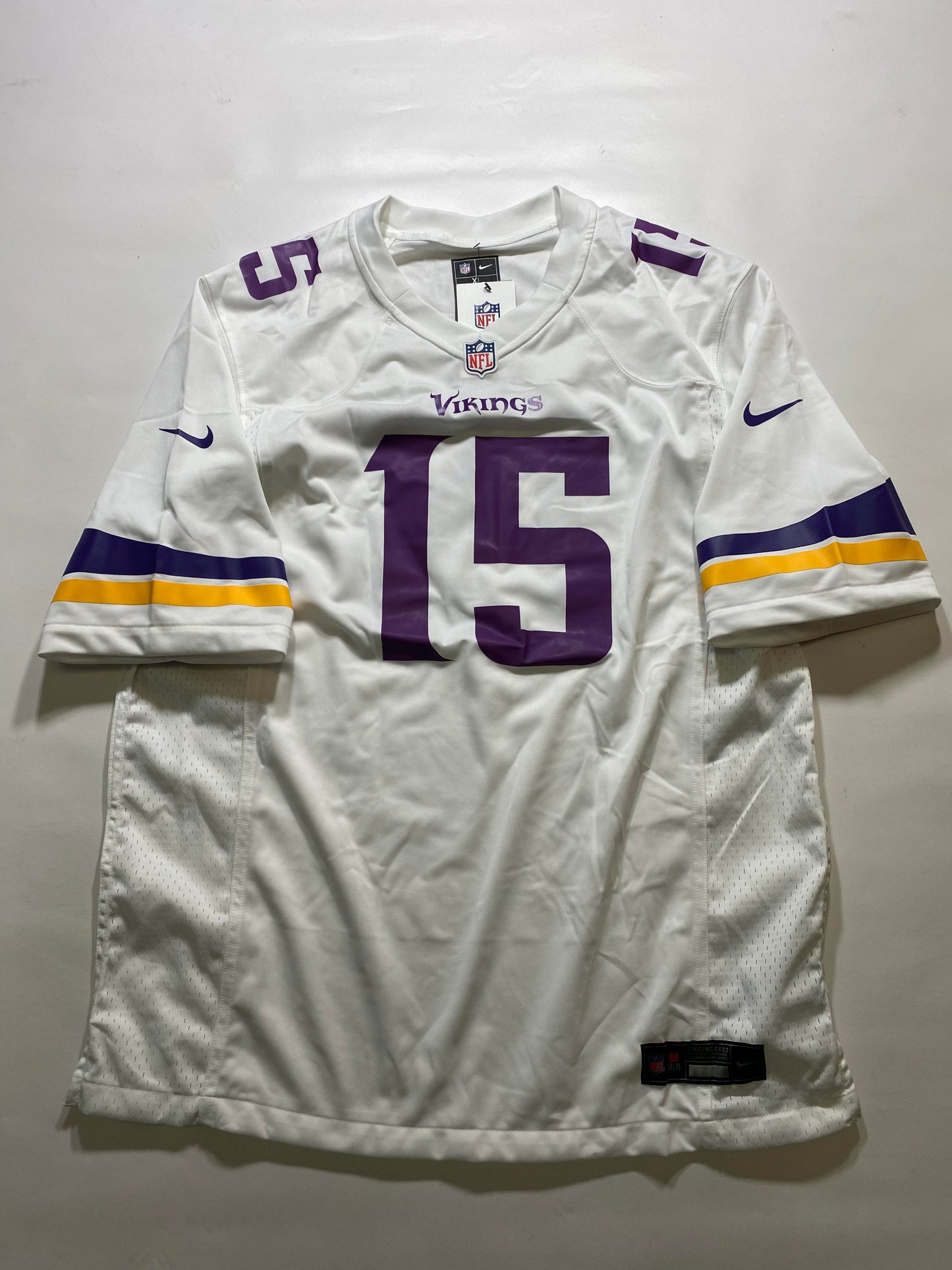 Minnesota Vikings #15 Joshua Dobbs Nike Game Jersey - Mens XL