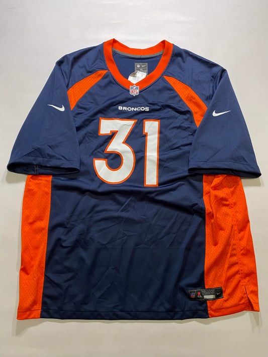 Denver Broncos #31 Justin Simmons Nike Game Jersey - Mens 3XL