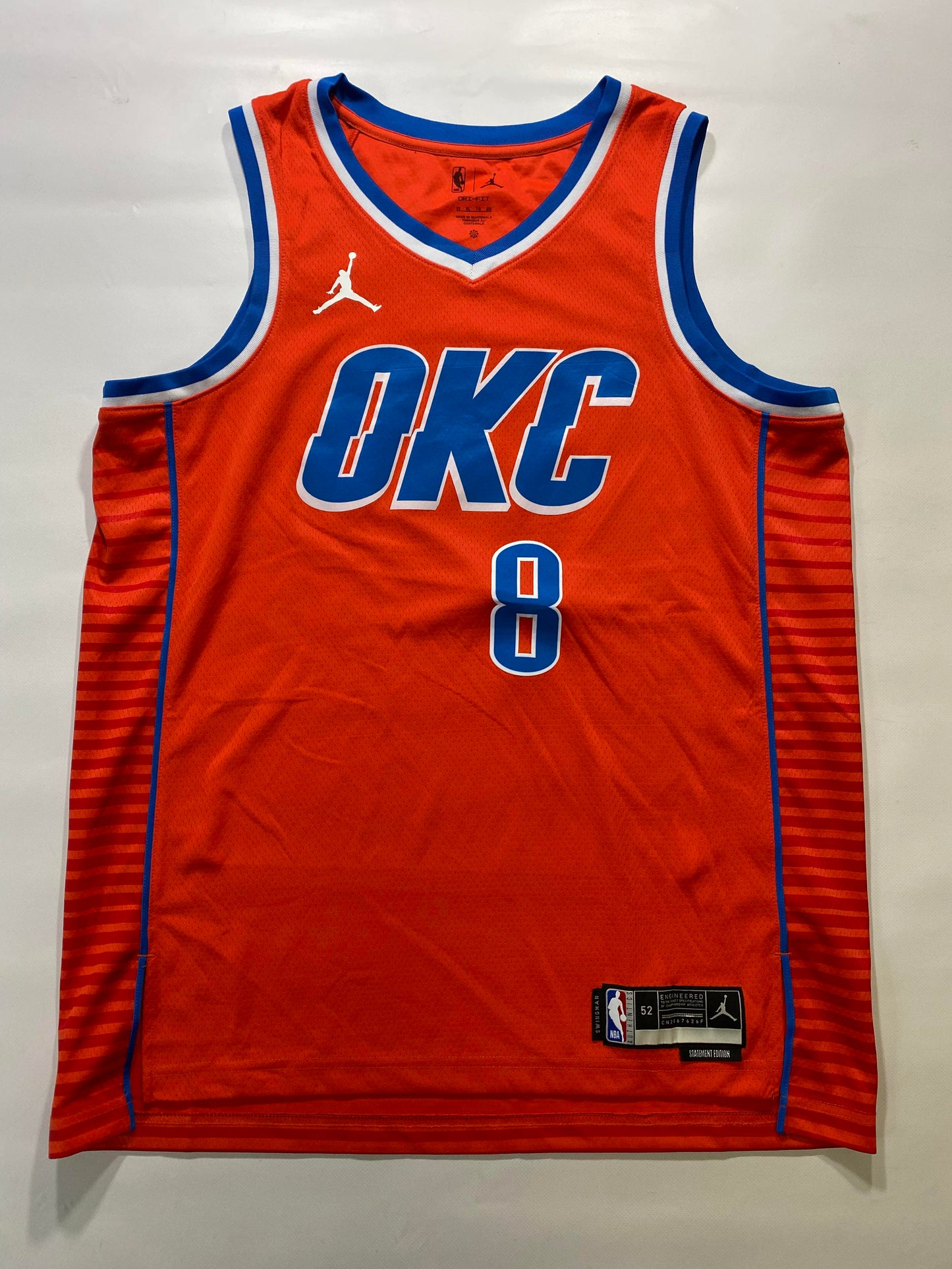 Oklahoma City Thunder Nike Statement NBA Jersey - Mens XL