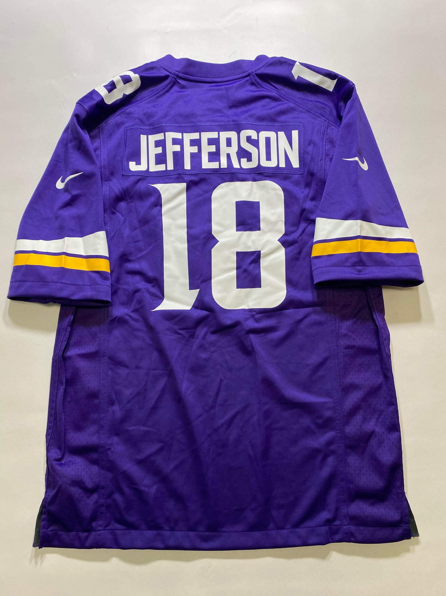 Minnesota Vikings #18 Justin Jefferson Nike Game Jersey - Mens Large