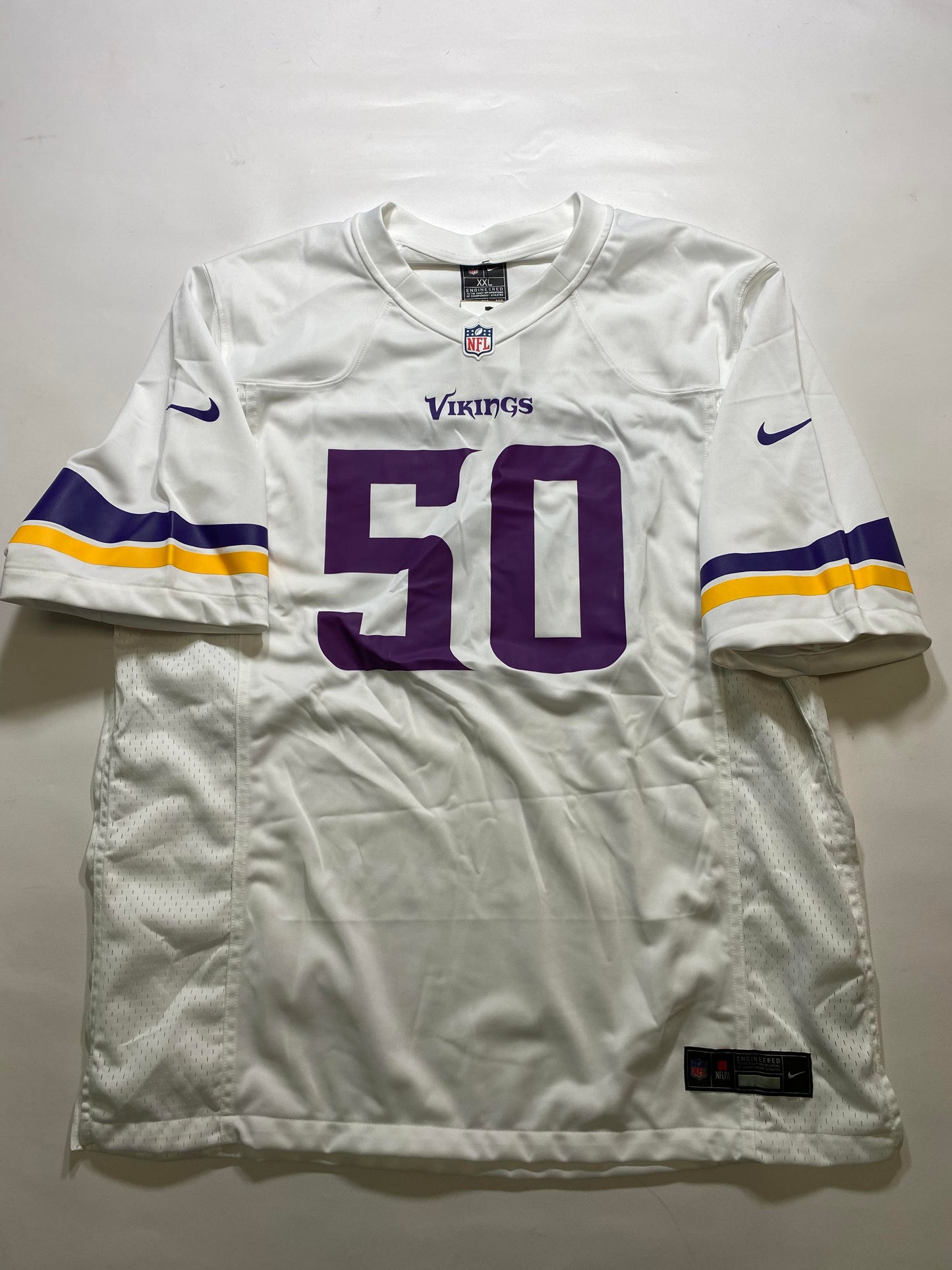 Minnesota Vikings #50 Byron Murphy Jr. Nike Game Jersey - Mens 2XL