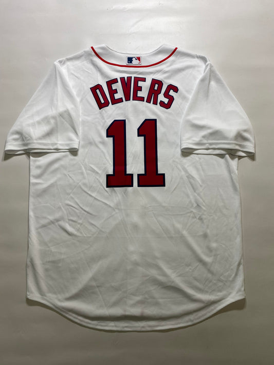 Boston Red Sox #11 Rafael Devers Nike MLB Jersey - Mens Large