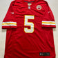 Kansas City Chiefs #5 Marquise Brown Nike Game Jersey - Mens Large