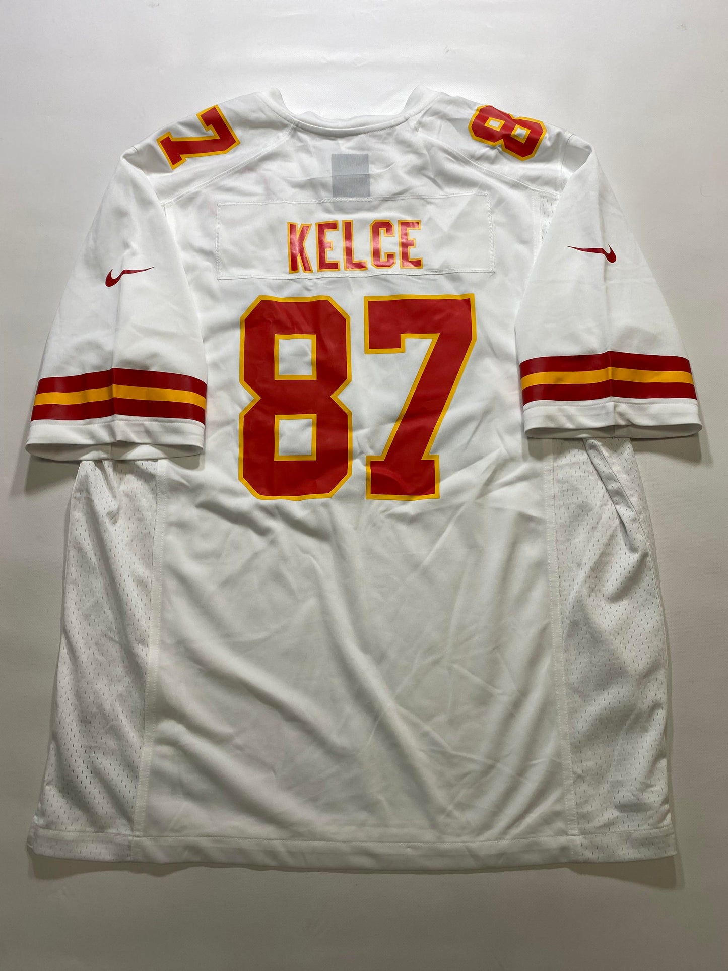 Kansas City Chiefs #87 Travis Kelce Nike Game Jersey - Mens Large