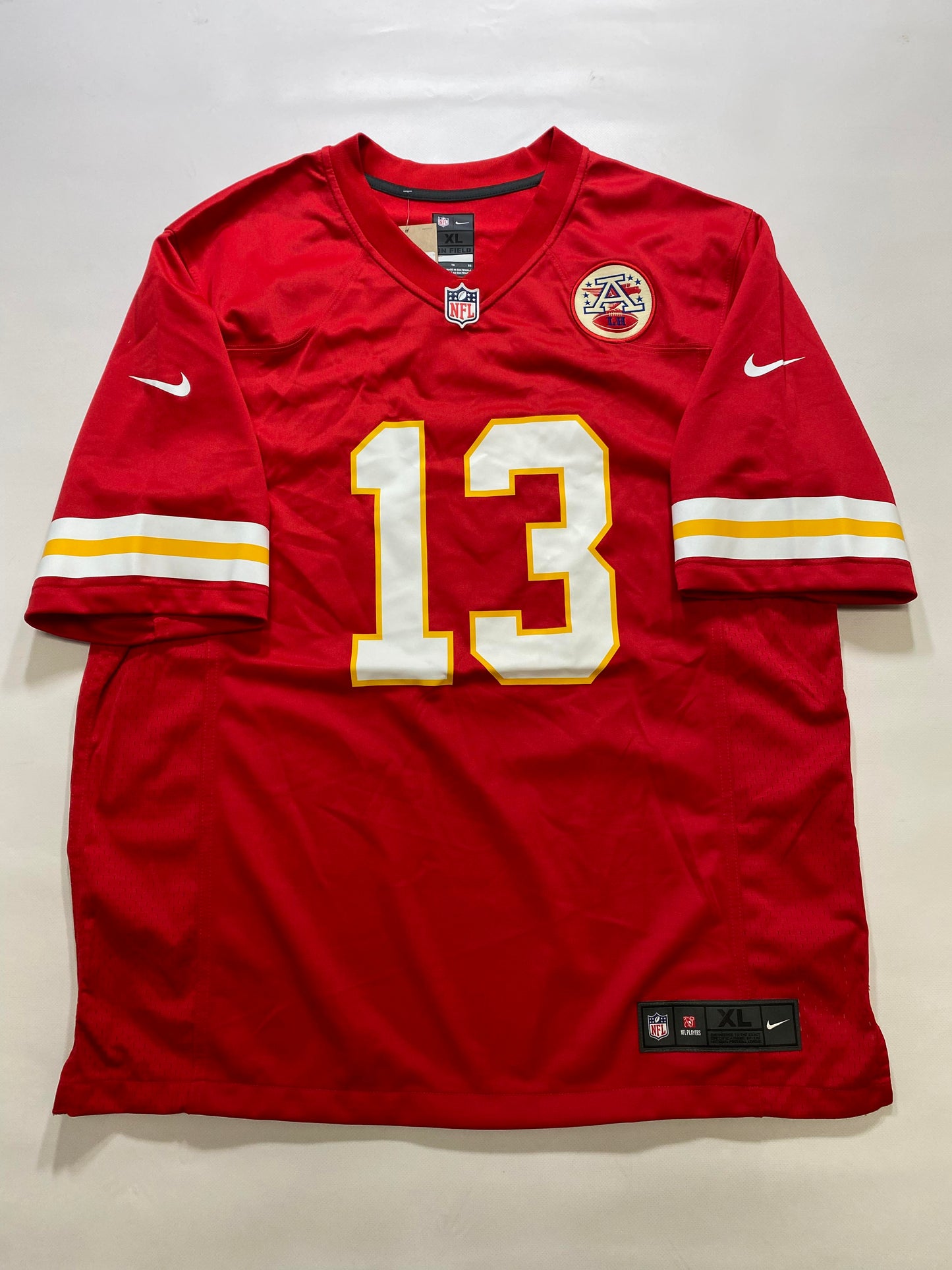 Kansas City Chiefs #13 Taylor Swift Nike Game Jersey - Mens XL