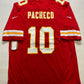 Kansas City Chiefs #10 Isiah Pacheco Nike Game Jersey - Mens Large